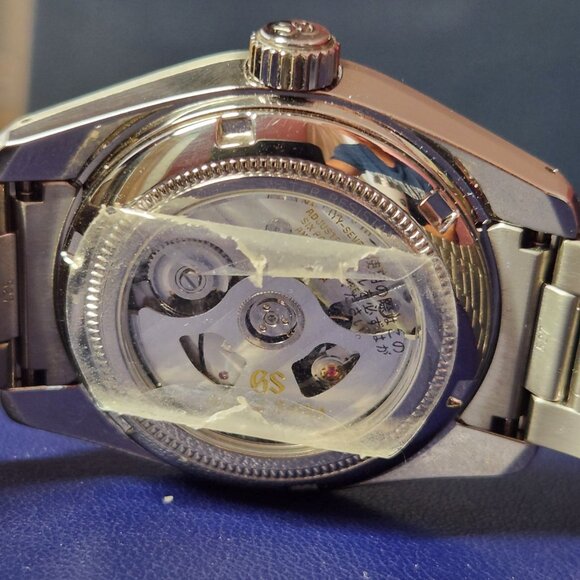 Grand Seiko Hi Beat 36000 Titanium GMT Teak Dial Box & Papers - Picture 14 of 17